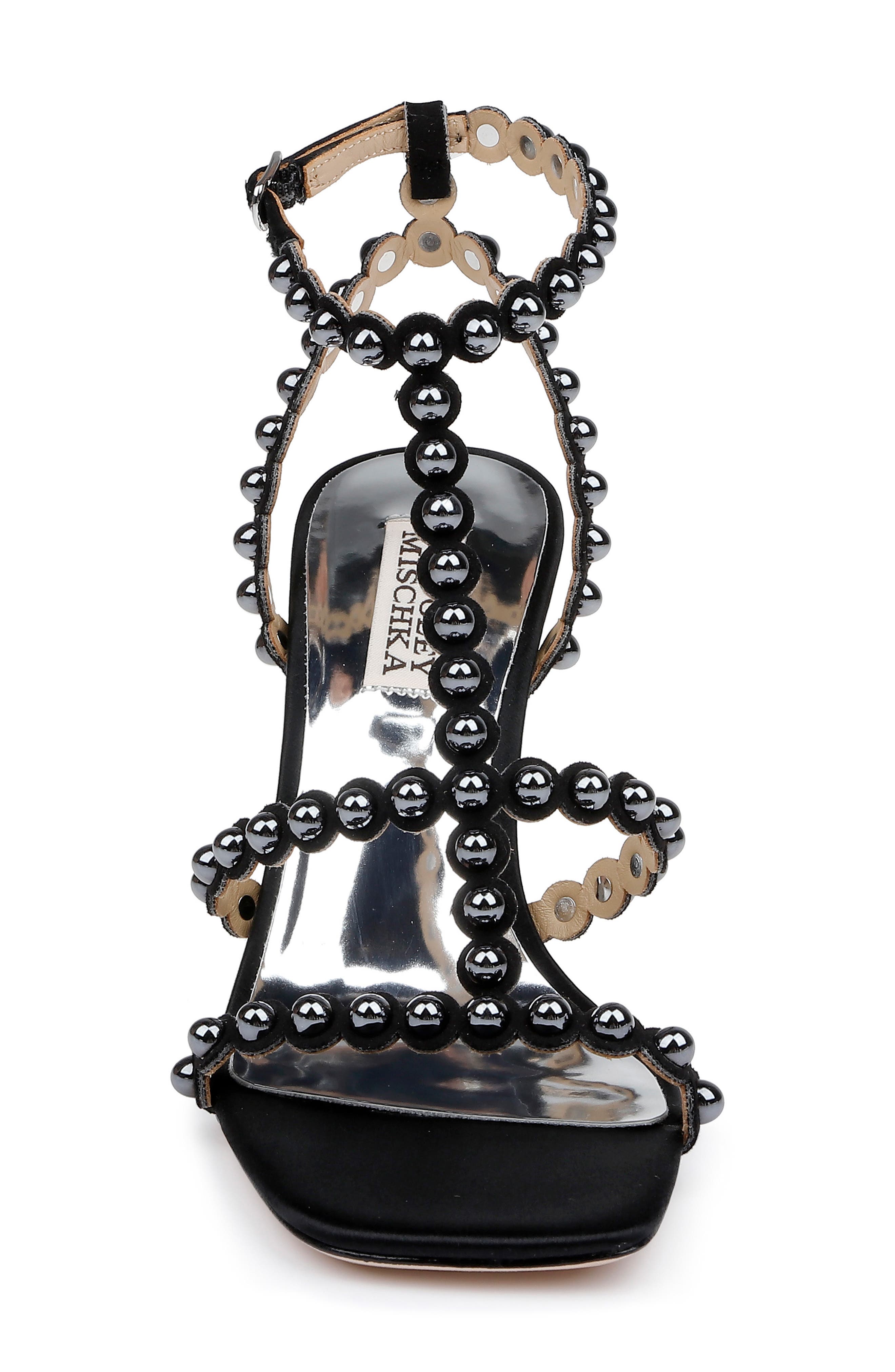 Badgley Mischka Collection Camilia Square Toe Sandal, Alternate, color, 