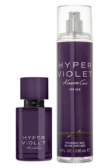 Kenneth Cole Hyper Violet Eau De Parfum 2-piece Set In Transparent