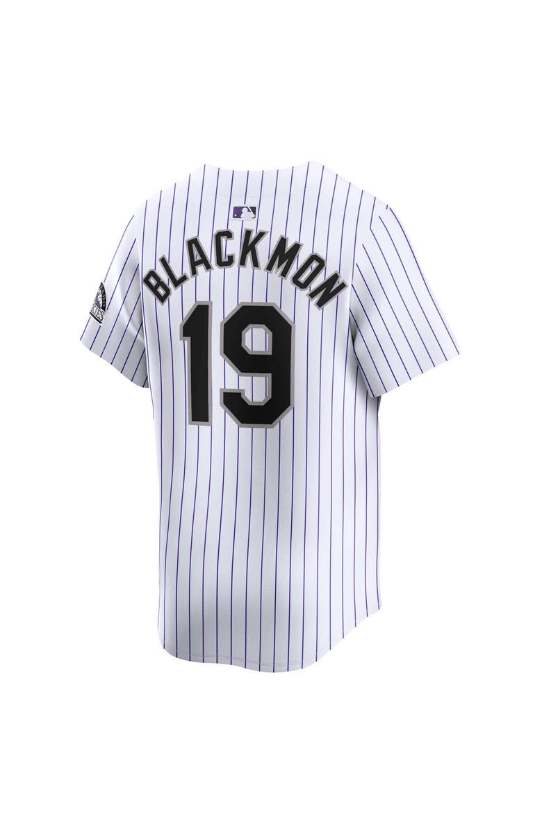 Nike Men's Nike Charlie Blackmon White Colorado Rockies Home Limited Player Jersey, Alternate, color,