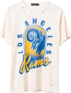 Junk Food Los Angeles Rams Cotton Graphic T-Shirt