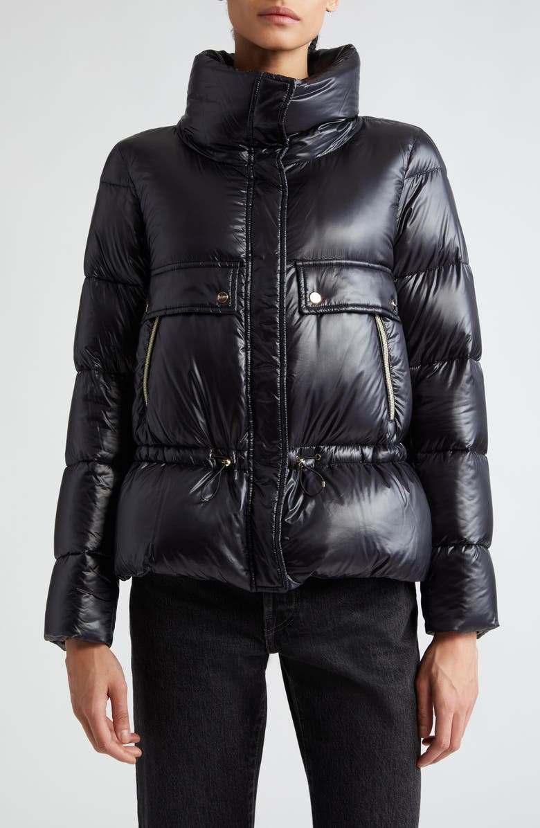 Herno Pocket Detail Down Puffer Coat, Main, color,