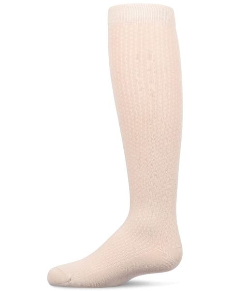 Pointelle Dot Knee High Socks (Toddler, Little Kid & Big Kid)