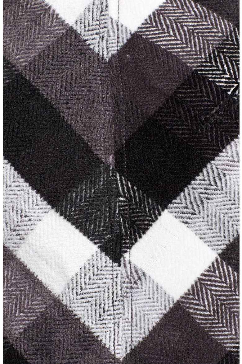 Plaid Skirt, Alternate, color, COAL COMBO