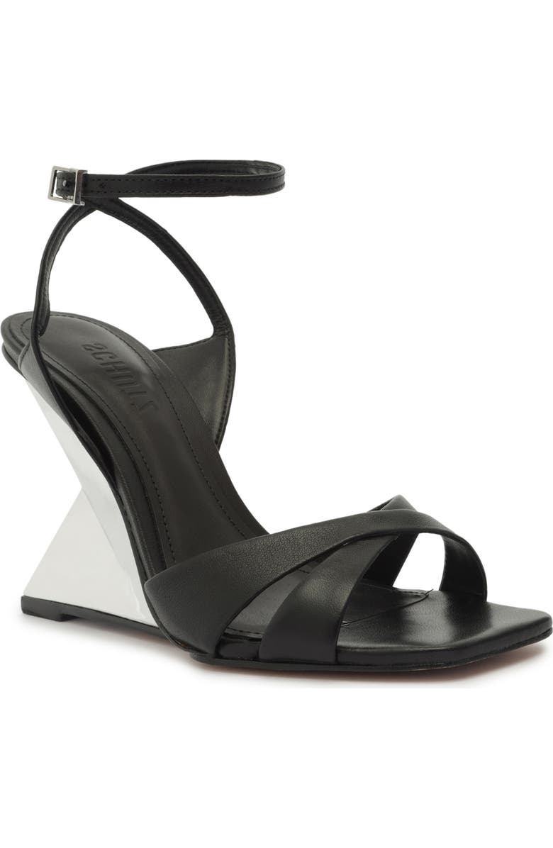 Schutz Jill Wedge Sandal, Main, color,