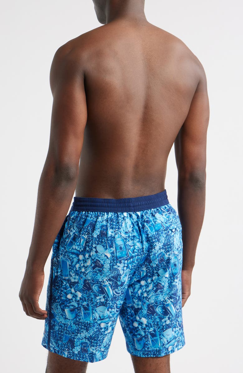 Tommy Bahama Baja Island Mixer 8-Inch Board Shorts, Alternate, color, Cobalt Haze