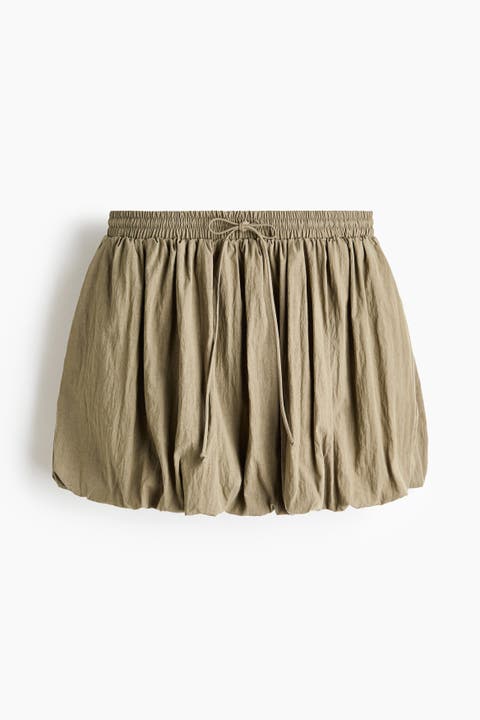 Bubble-hem Skirt