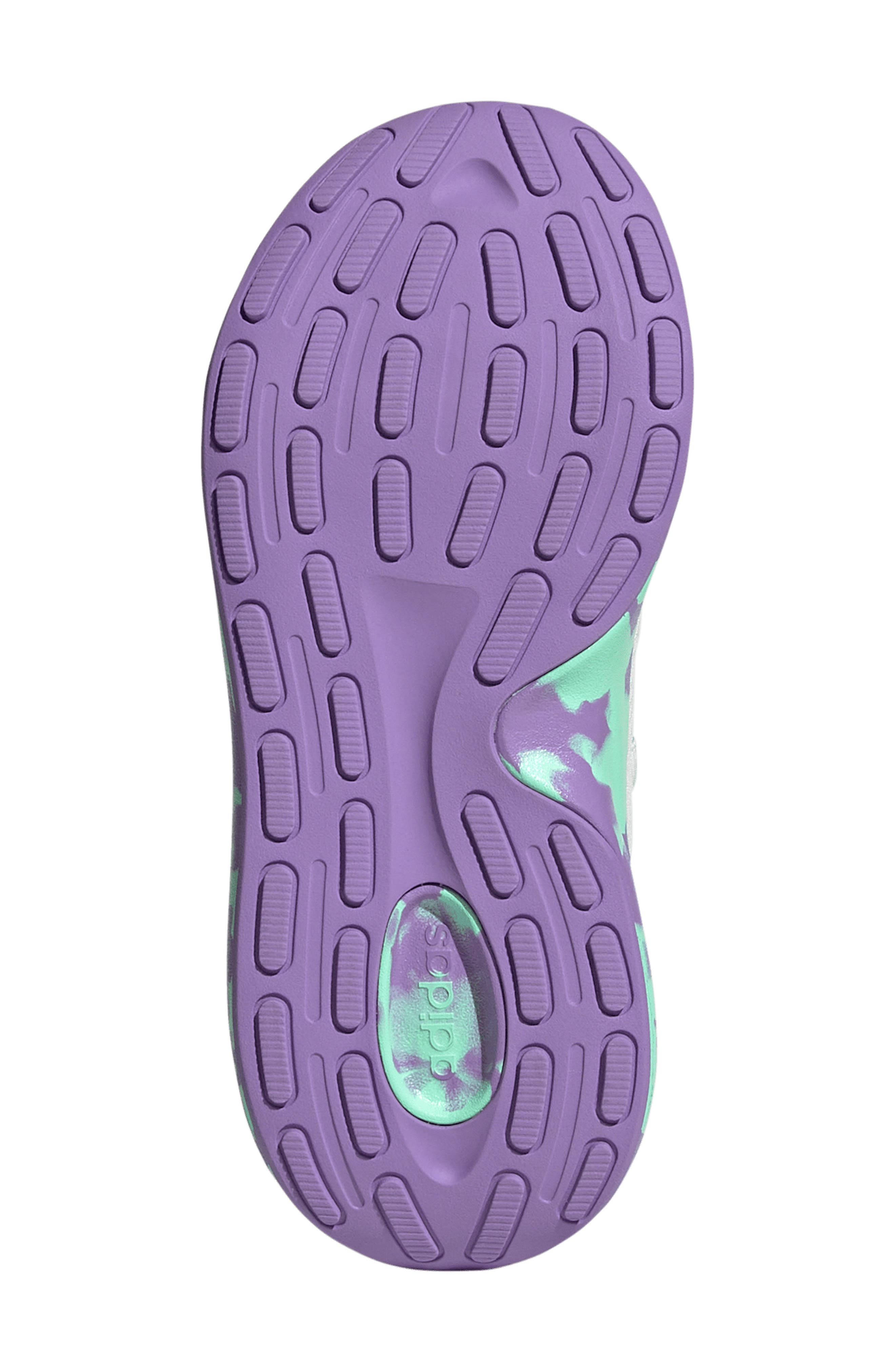 Kids' Lite Racer Adapt 8.0 Sneaker, Alternate, color, GREY/ VIOLET/ MINT