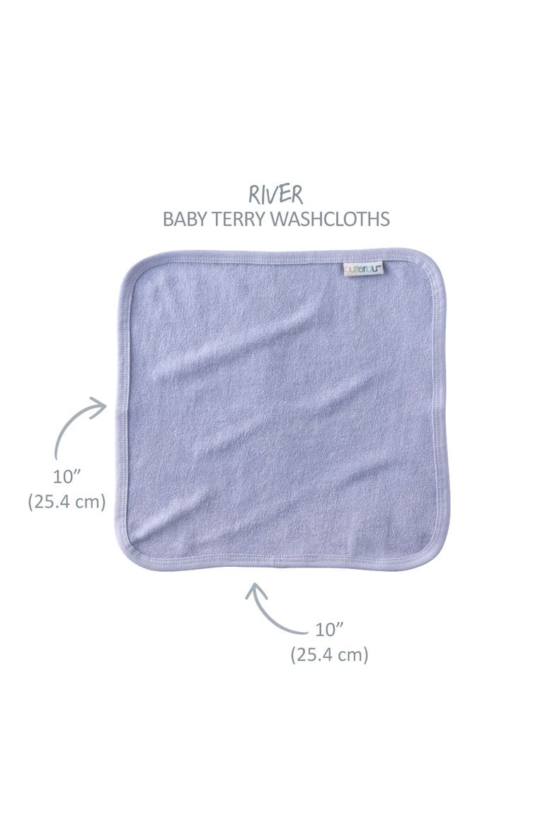 River 10-Pack Washcloths, Alternate, color, SORBET FROST RAINBOW
