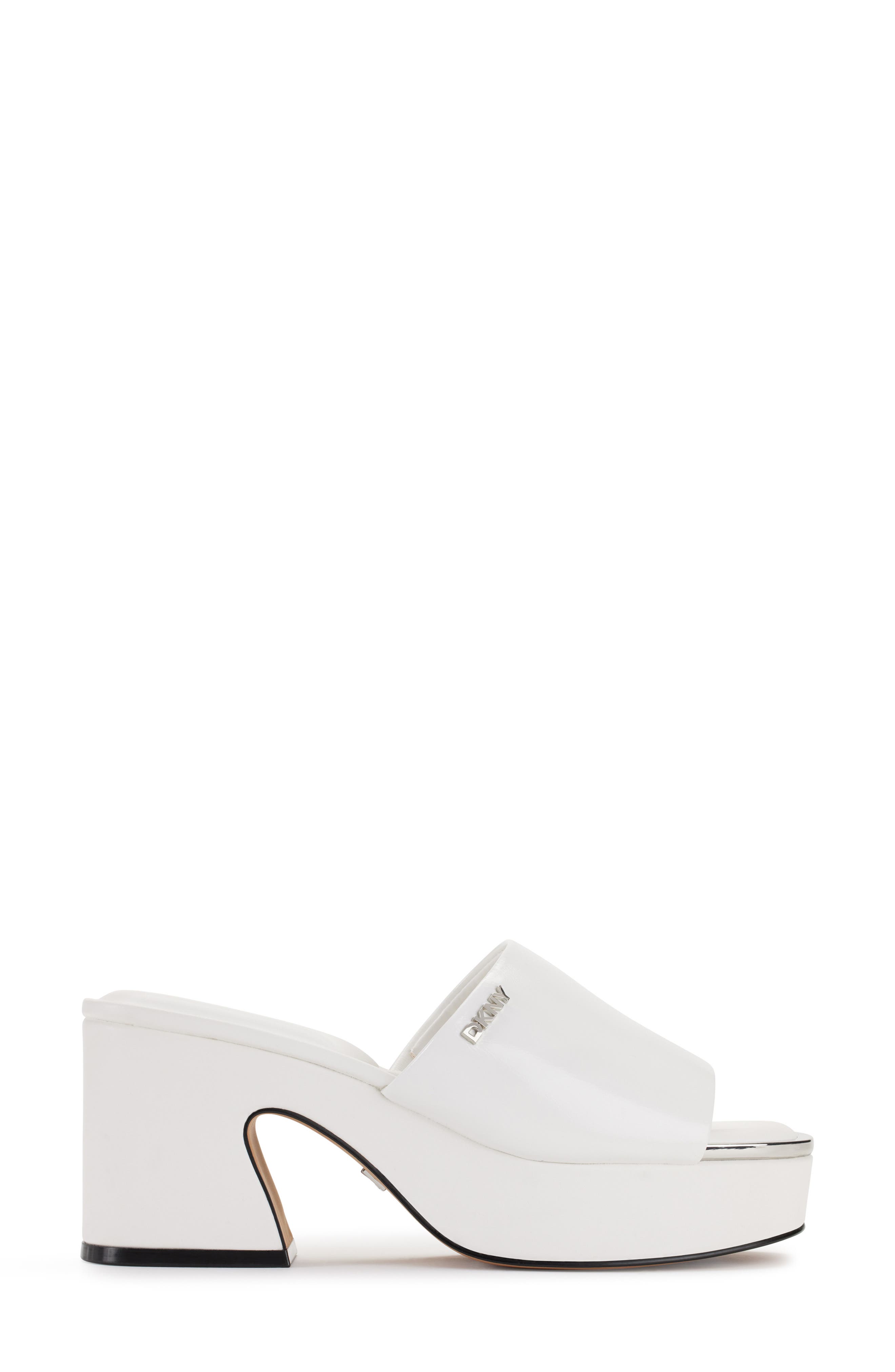 DKNY Desirae Platform Sandal, Alternate, color, White