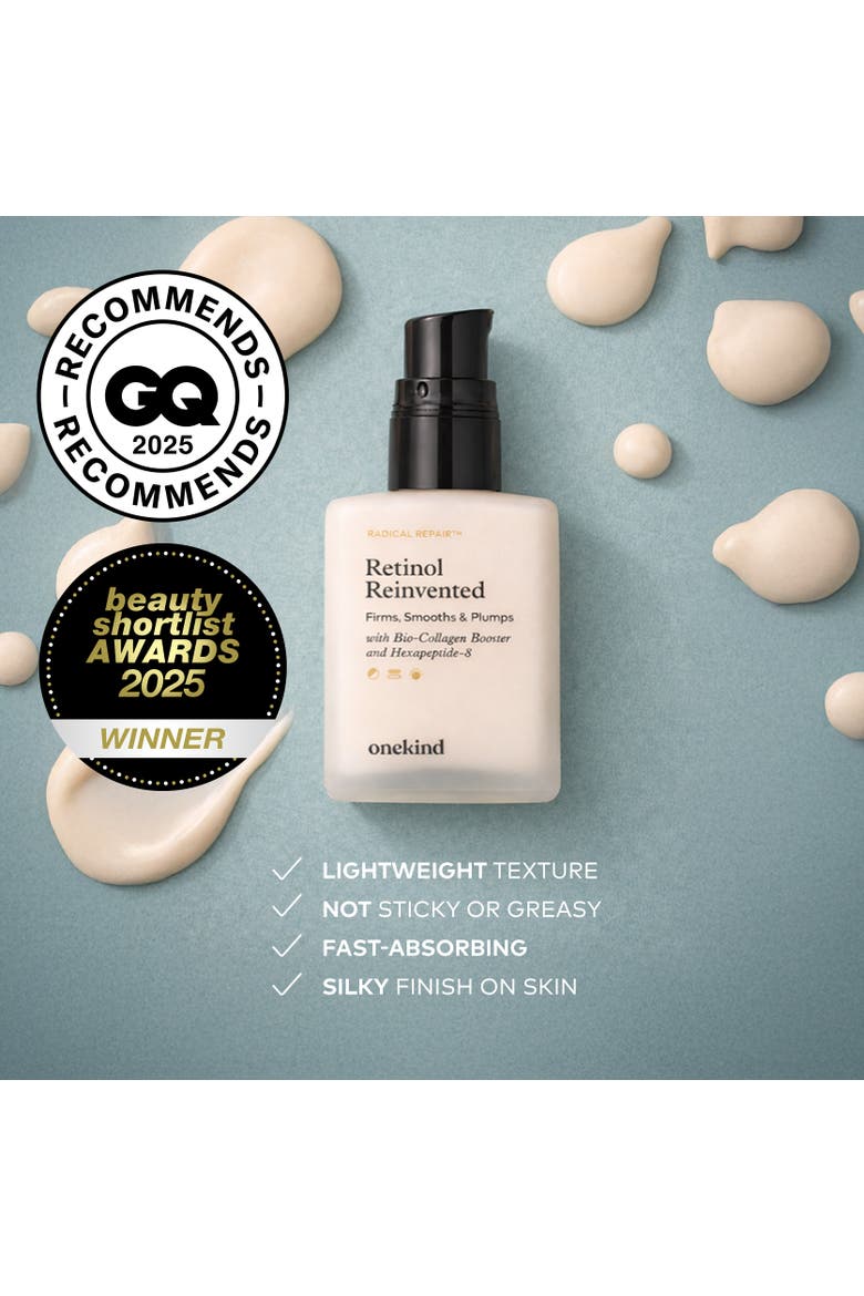 Radical Repair Retinol Reinveted Serum for Sensitive Skin with Peptides + Squalane, Alternate, color, None