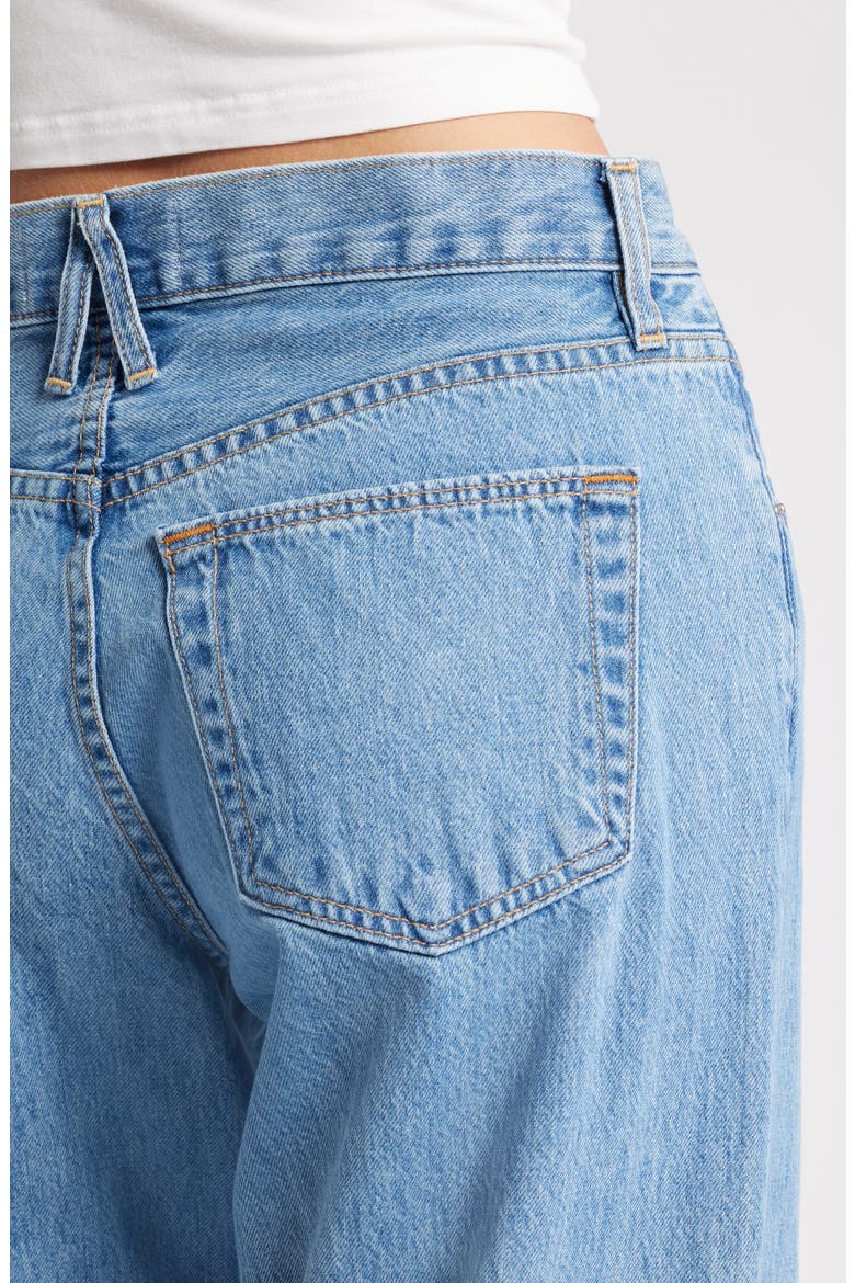 Mica Organic Cotton Wide Leg Jeans, Alternate, color, SUNSET ANGEL