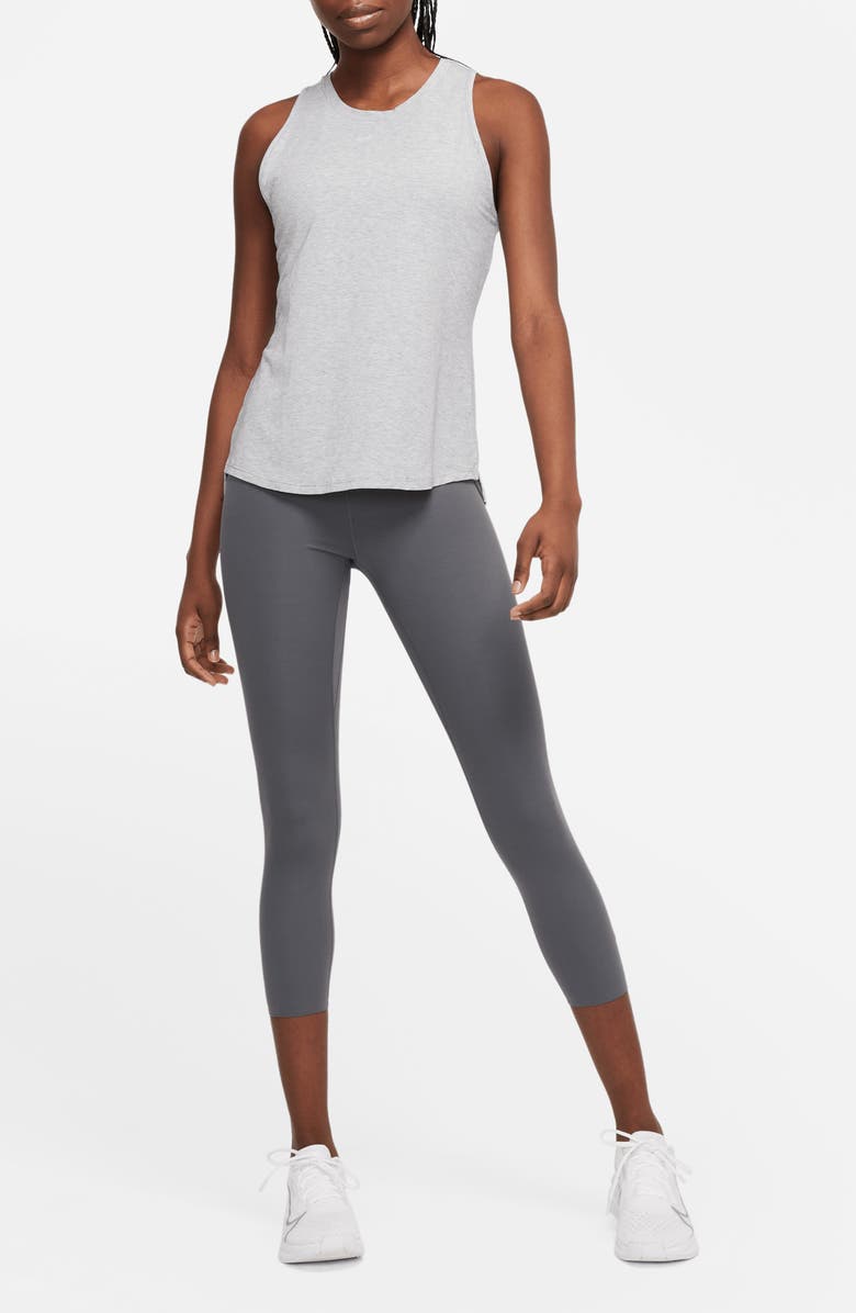 Nike Dri-FIT One Luxe Tank, Alternate, color, 