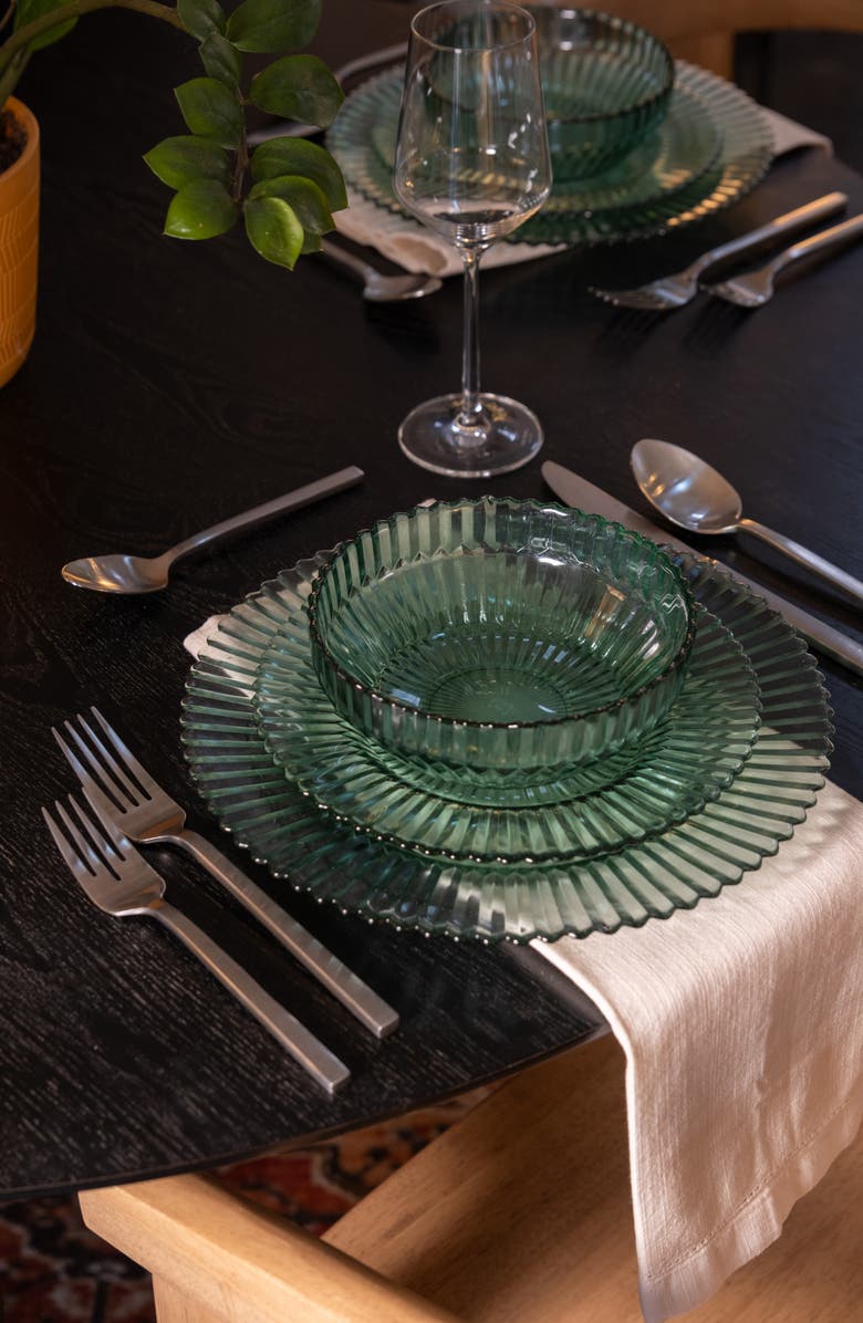 Fortessa Arezzo 5-Piece Place Setting, Alternate, color, Silver