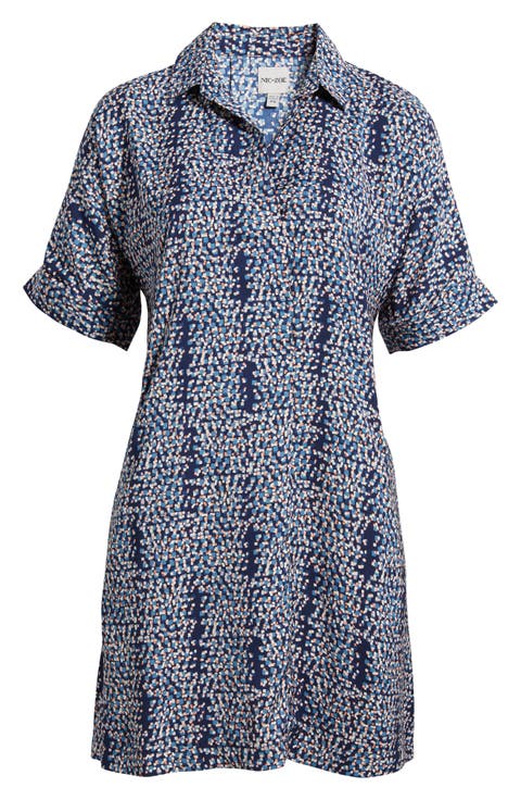 Devon Block Party Print Dress (Petite)
