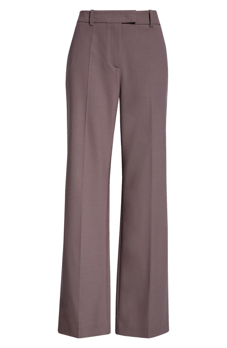 Eleventy Straight Leg Stretch Virgin Wool Trousers, Alternate, color,