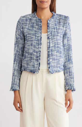 Calvin Klein Tweed Cropped Jacket
