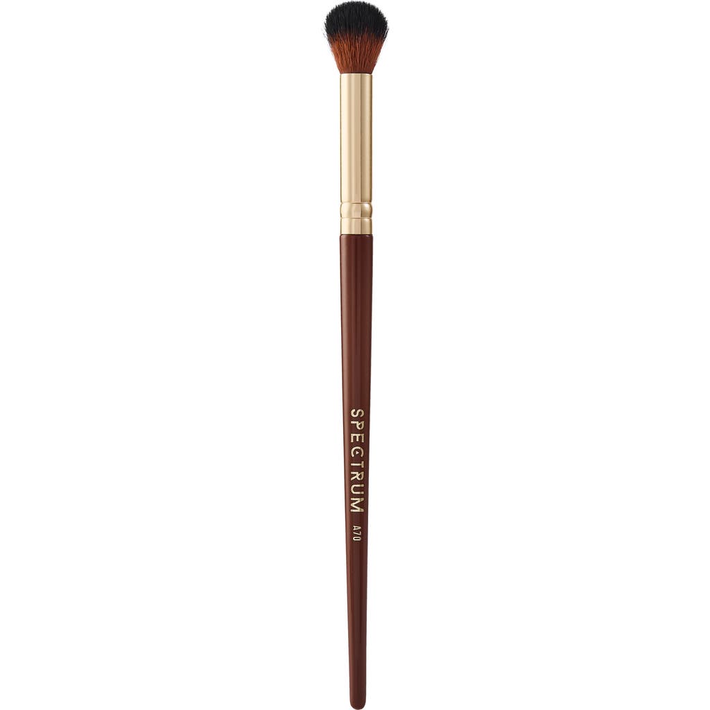 Spectrum Pantherine Large Domed Blender Brush In Brown