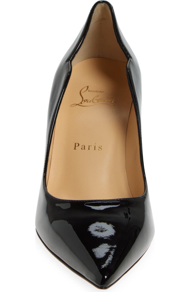 Christian Louboutin Hot Chick Scallop Patent Leather Pump, Alternate, color,