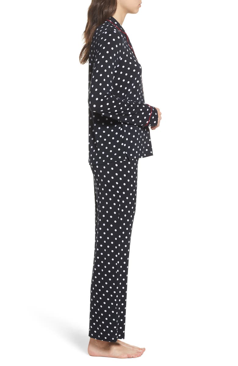 PJ Salvage Stretch Modal Pajamas & Eye Mask, Alternate, color, 