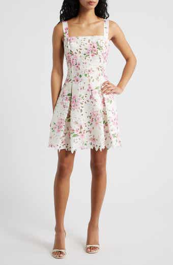 Amiri Lace Cutout Minidress