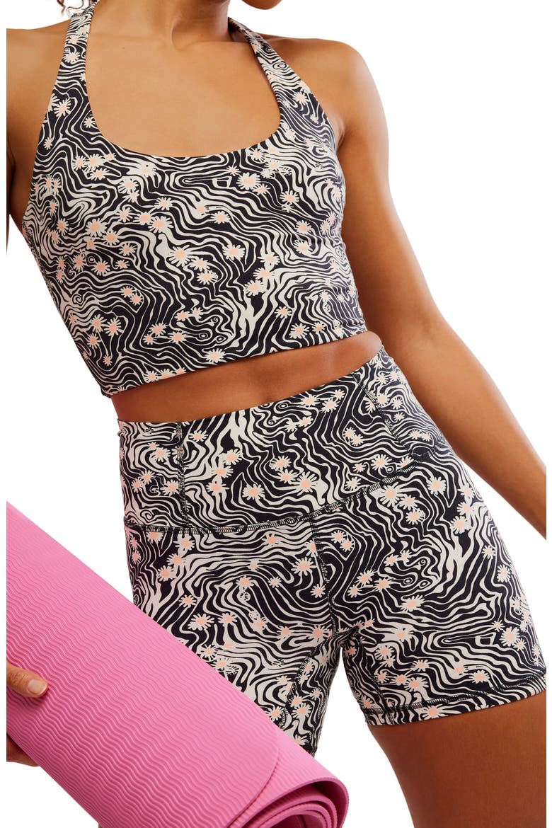 FP Movement Printed Never Better Bike Shorts, Alternate, color, DITSY FLORAL