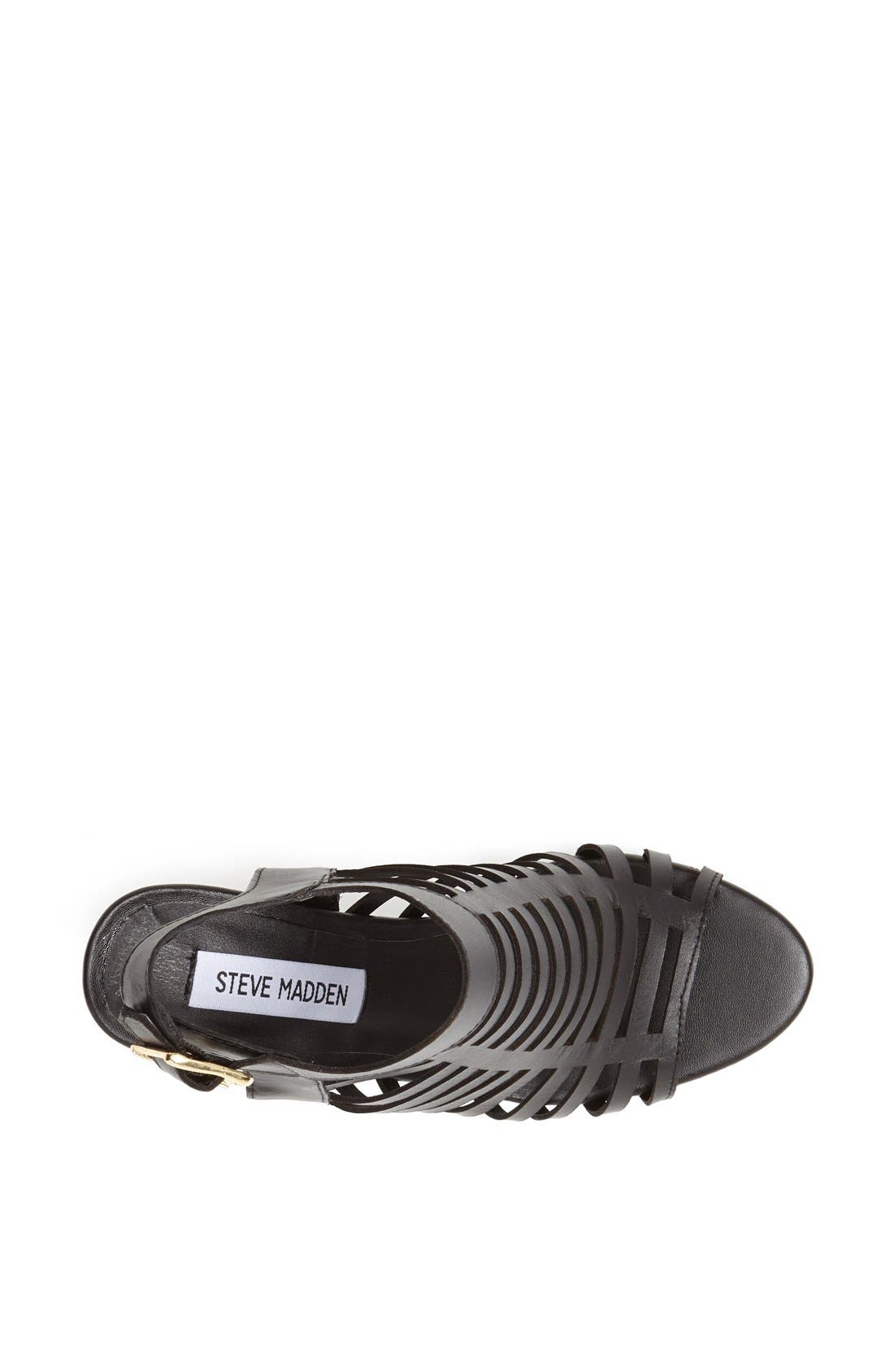 'Kendal' Slingback Sandal, Alternate, color, BLACK