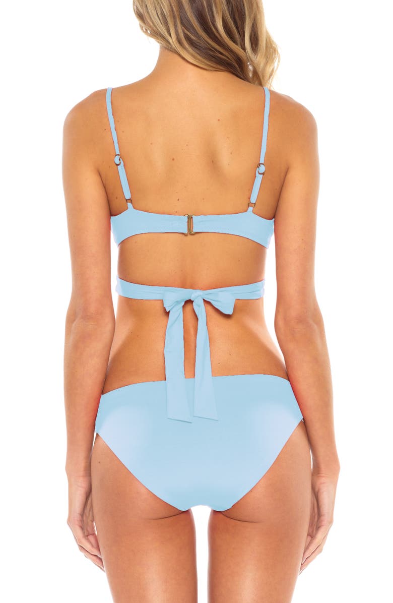 Becca Color Code Twist Wrap Bikini Top, Alternate, color, 