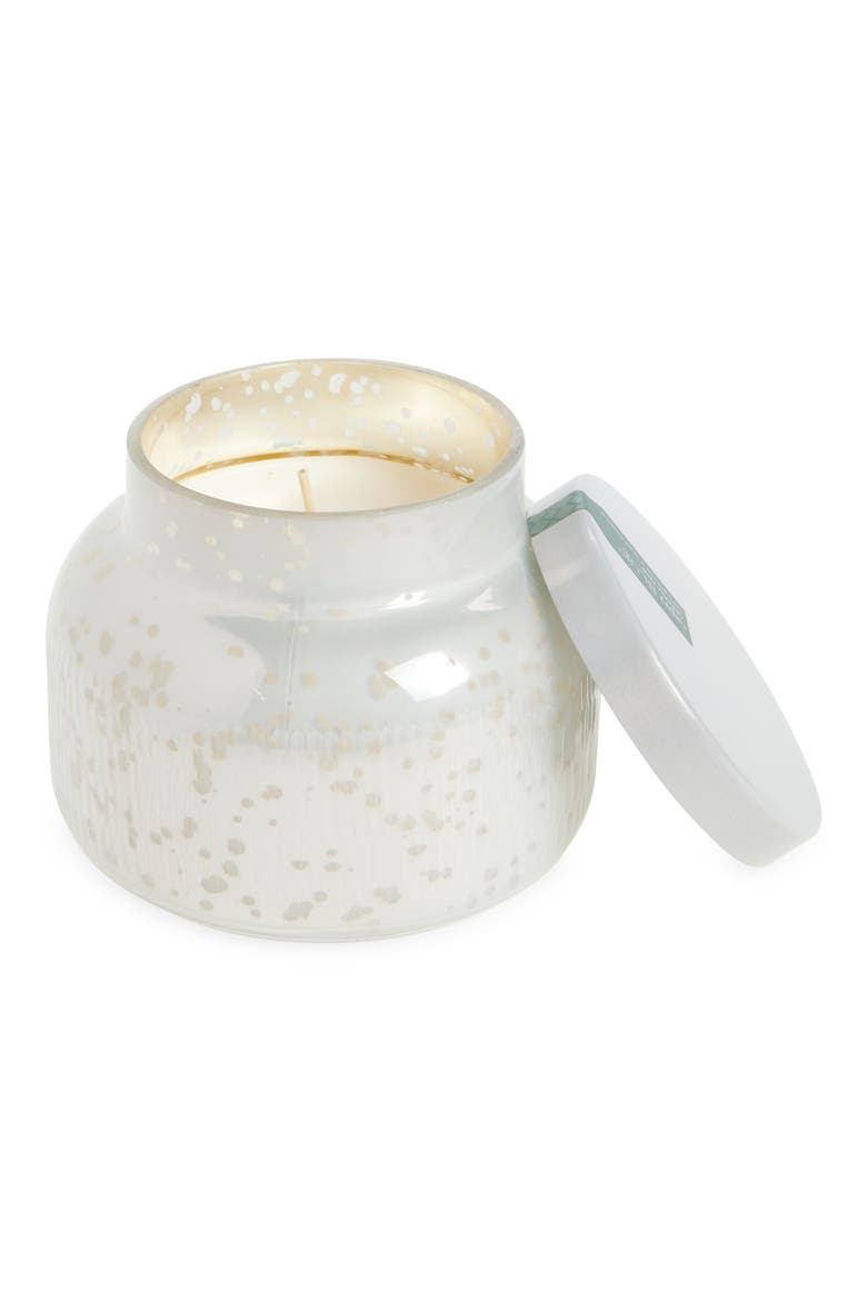 Crystal Pine Holiday Mercury Etch Signature Jar Candle, Main, color, CRYSTAL PINE