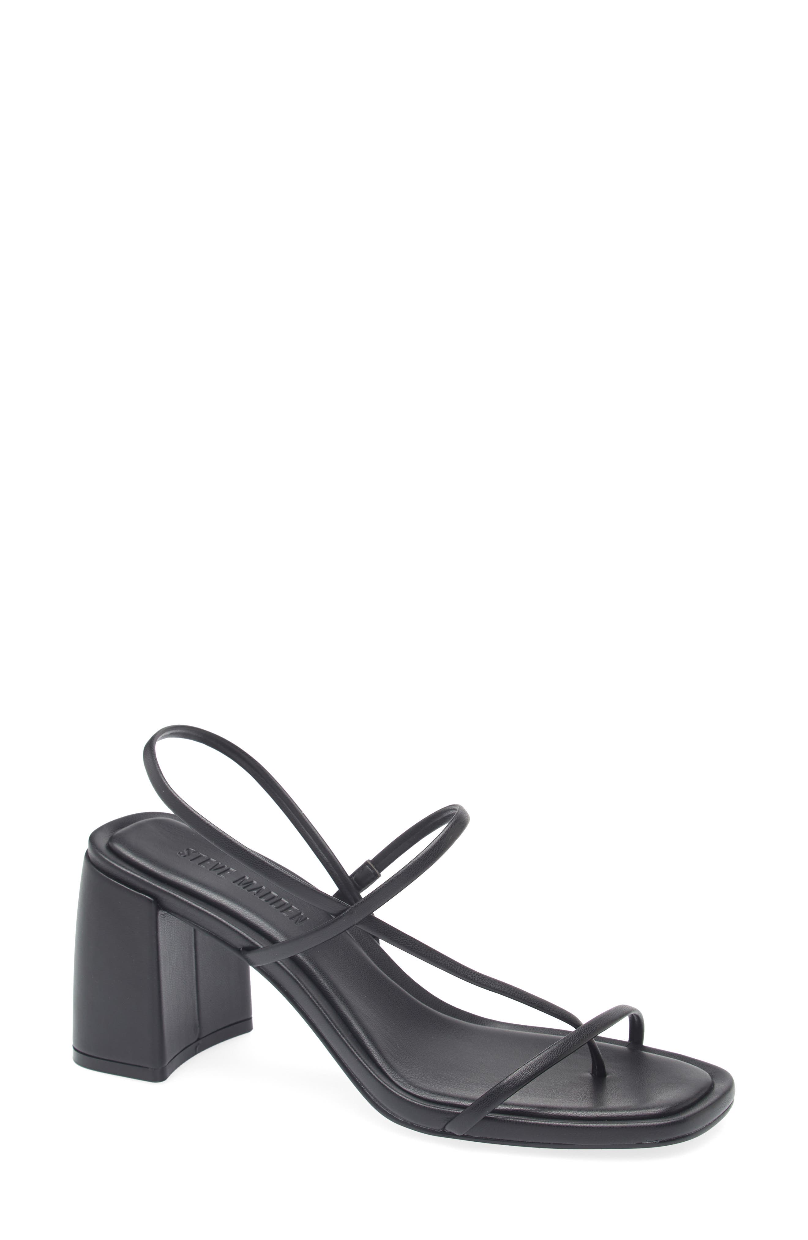 Steve Madden Diora Slingback Sandal, Main, color, Black