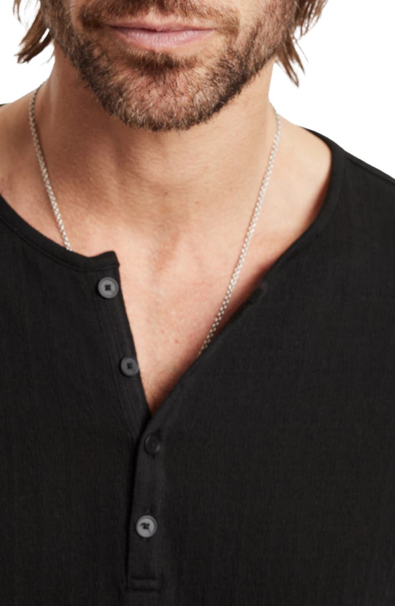 John Varvatos Walden Long Sleeve Cotton Henley, Alternate, color,