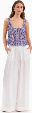 Rebecca Taylor Daphne Crinkle Tank
