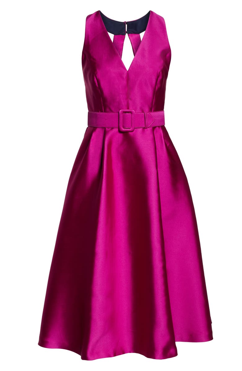 1901 Belted Fit & Flare Dress, Alternate, color,