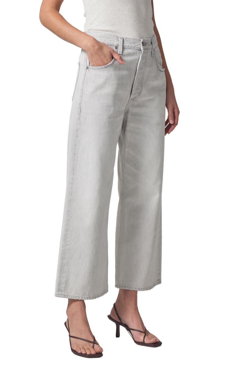 Citizens of Humanity Gaucho High Waist Wide Leg Organic Cotton Jeans, Alternate, color, 