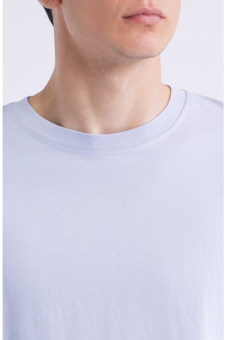Logo Cotton T-Shirt, Alternate, color, BABY BLUE