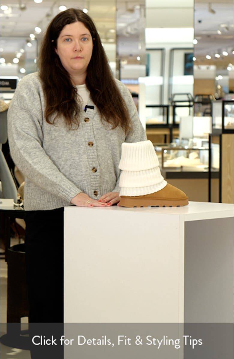 Alida Sweater Cuff Bootie, sales video thumbnail