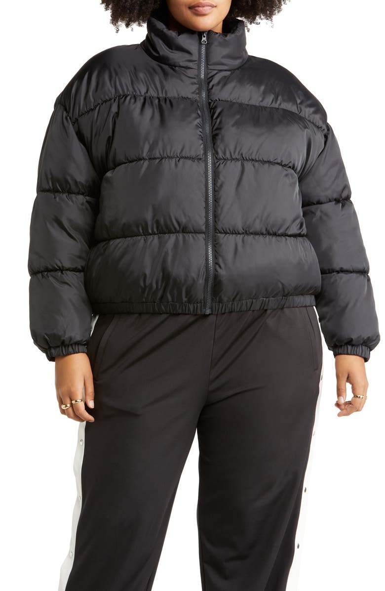 BP. Water-Resistant Crop Puffer Jacket, Alternate, color, 