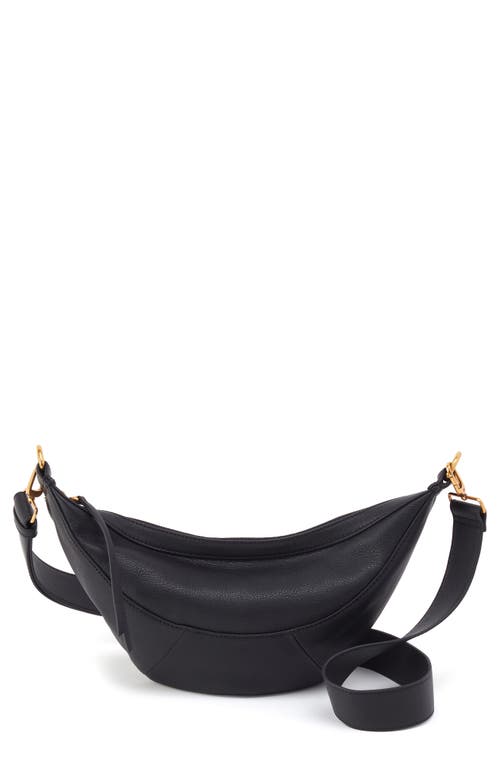 HOBO Carmen Leather Sling Bag in Black at Nordstrom