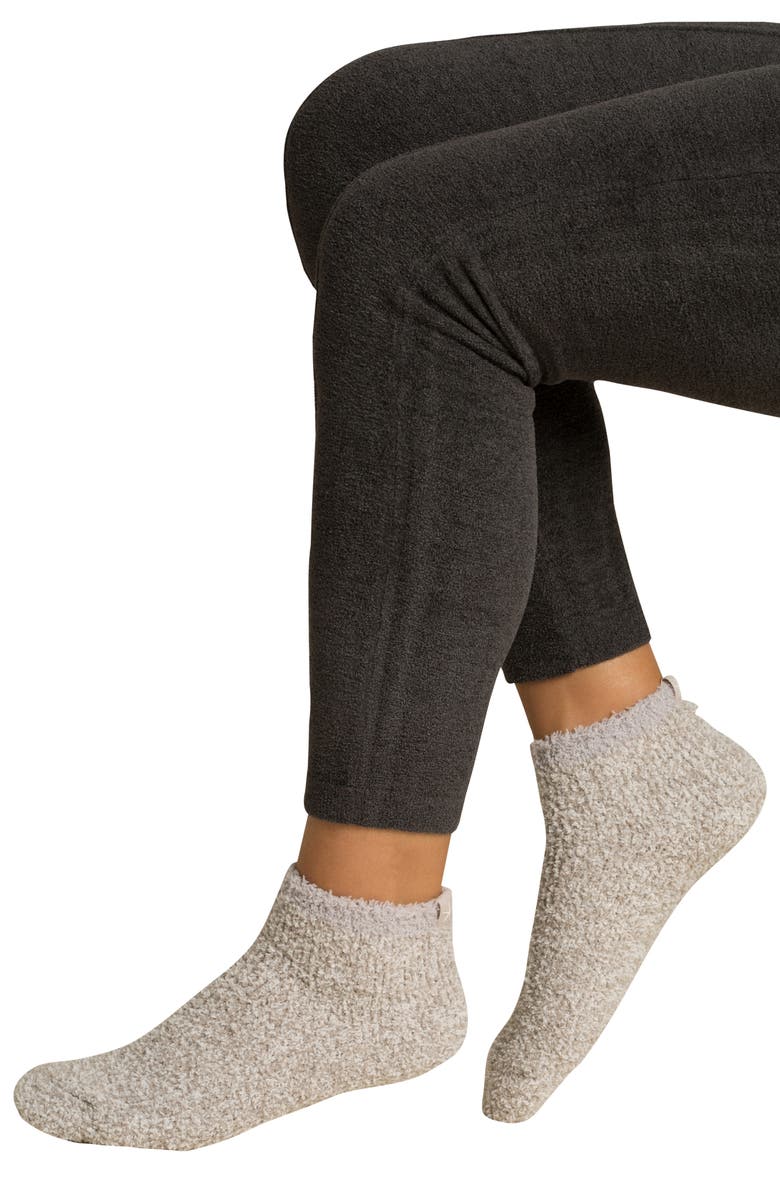 Barefoot Dreams<sup>®</sup> CozyChic<sup>™</sup> Assorted 2-Pack Ankle Socks, Alternate, color, Oyster Multi