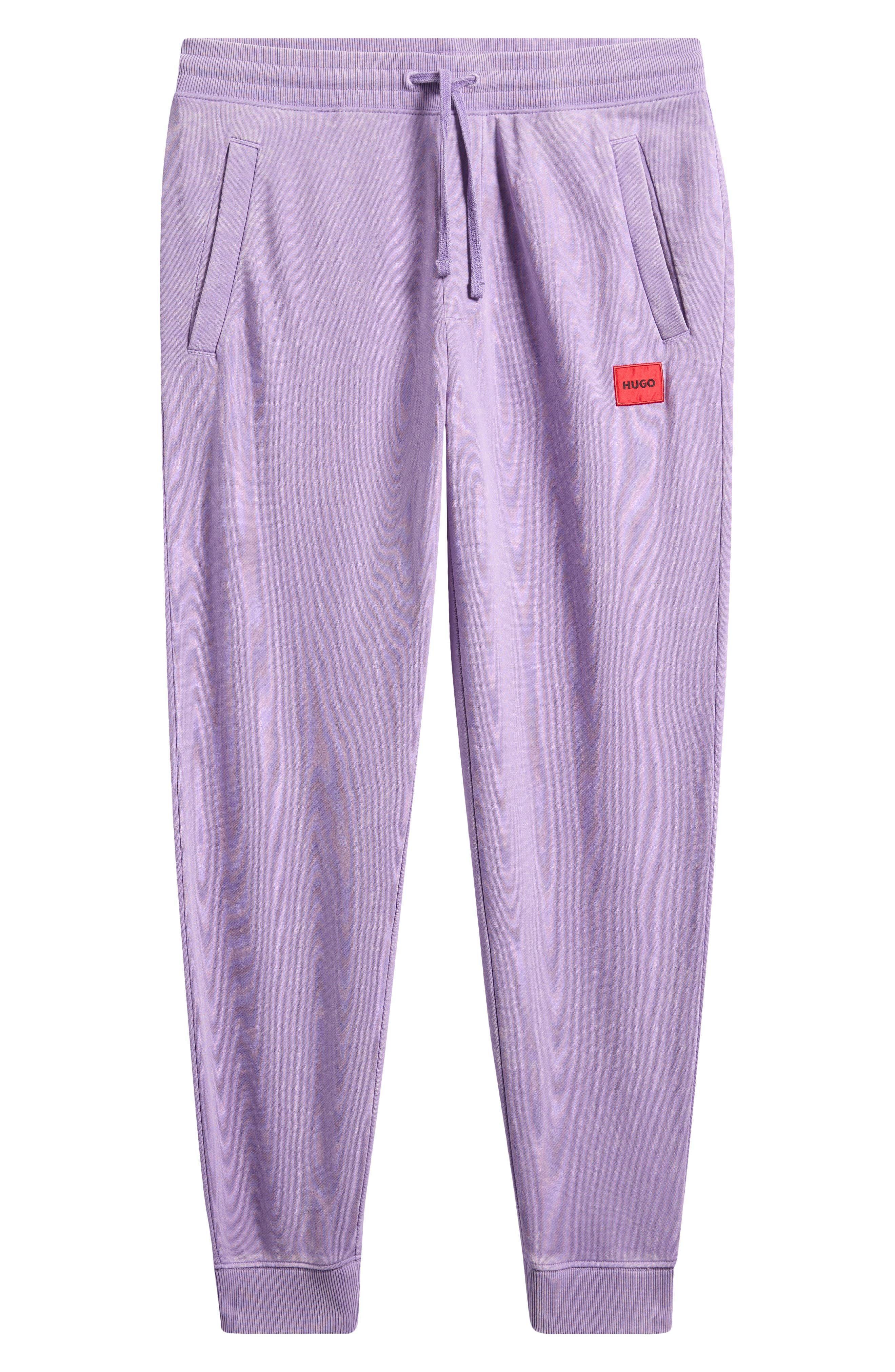 HUGO Doak Logo Patch Knit Joggers