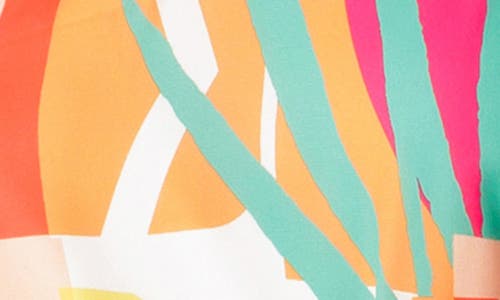 Flying Tomato One Shoulder Shift Dress In Pink Orange