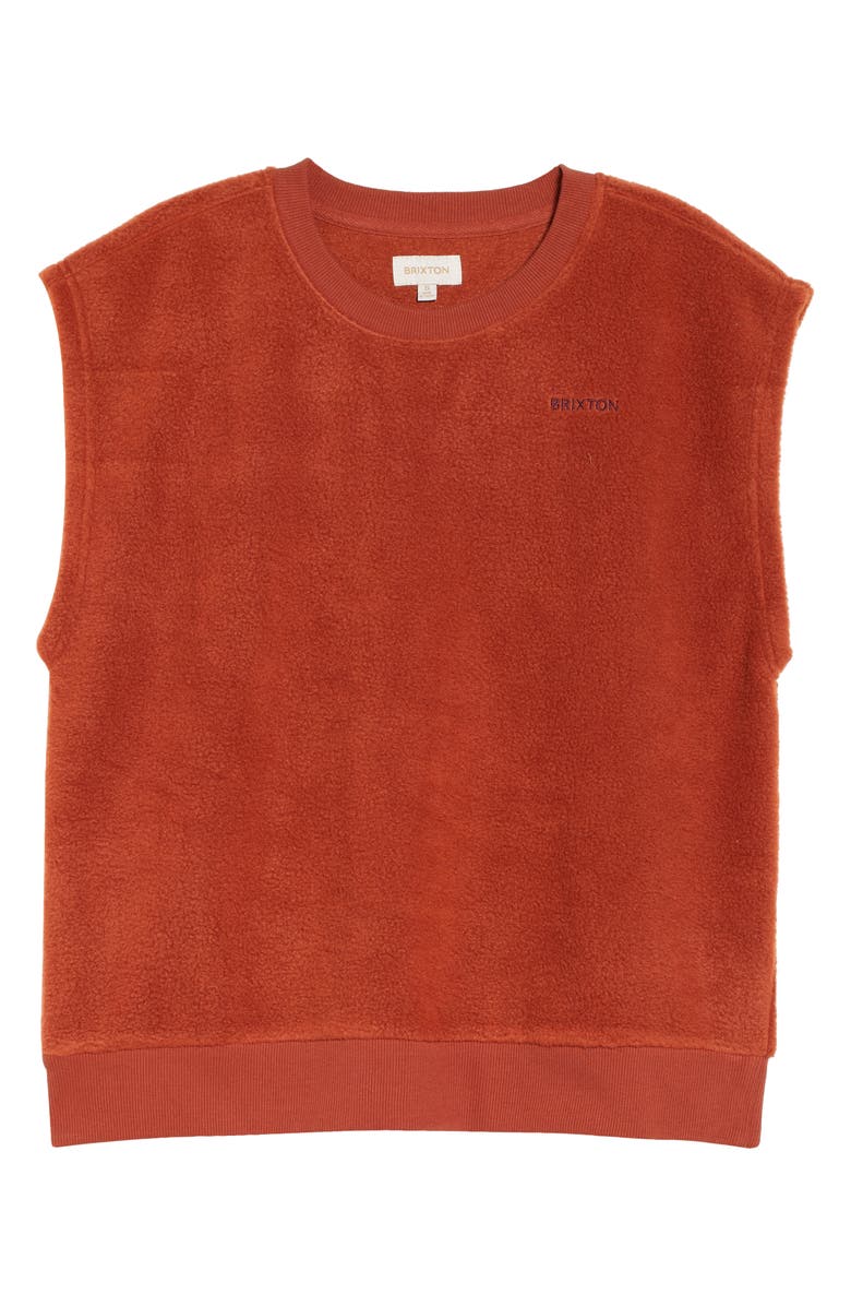 Brixton Blanket Fleece Muscle Tank, Alternate, color, 