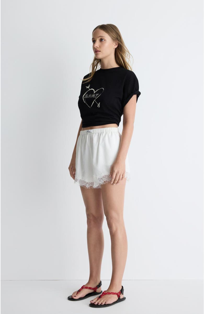 Romy Paris Silky Shorts, Alternate, color, White