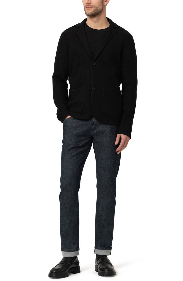 34 Heritage Courage Straight Leg Jeans, Alternate, color, Dark Blue Selvedge