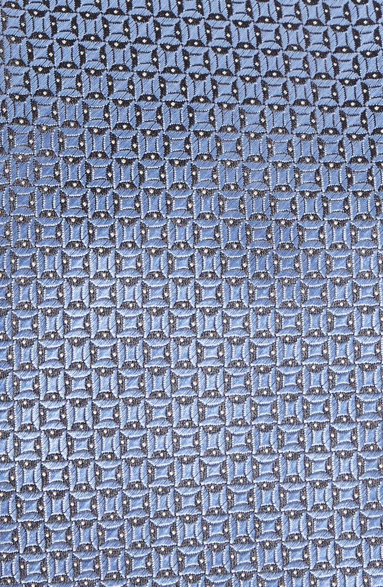 ZEGNA TIES Cento Fili Blue Silk Jacquard Tie, Alternate, color, 