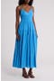 Smocked Sleeveless Maxi Dress