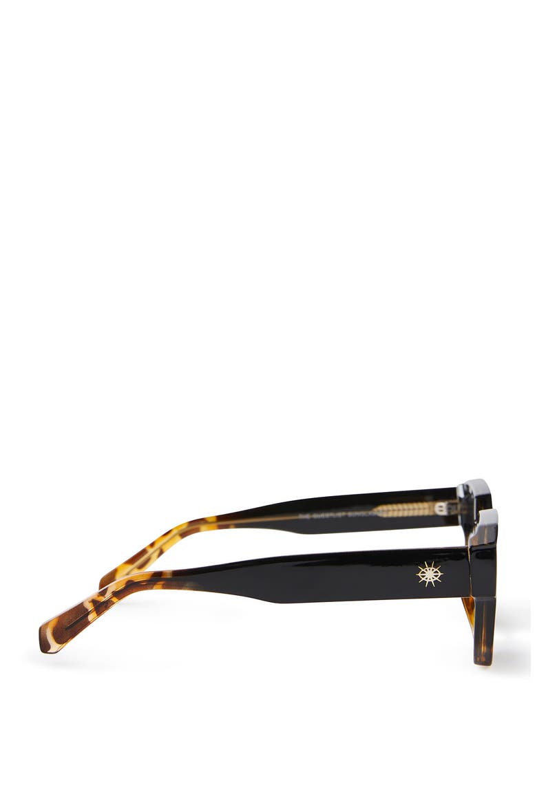 Men's The Guestlist Sunglasses, Alternate, color, Black Tort Gradient Smoke