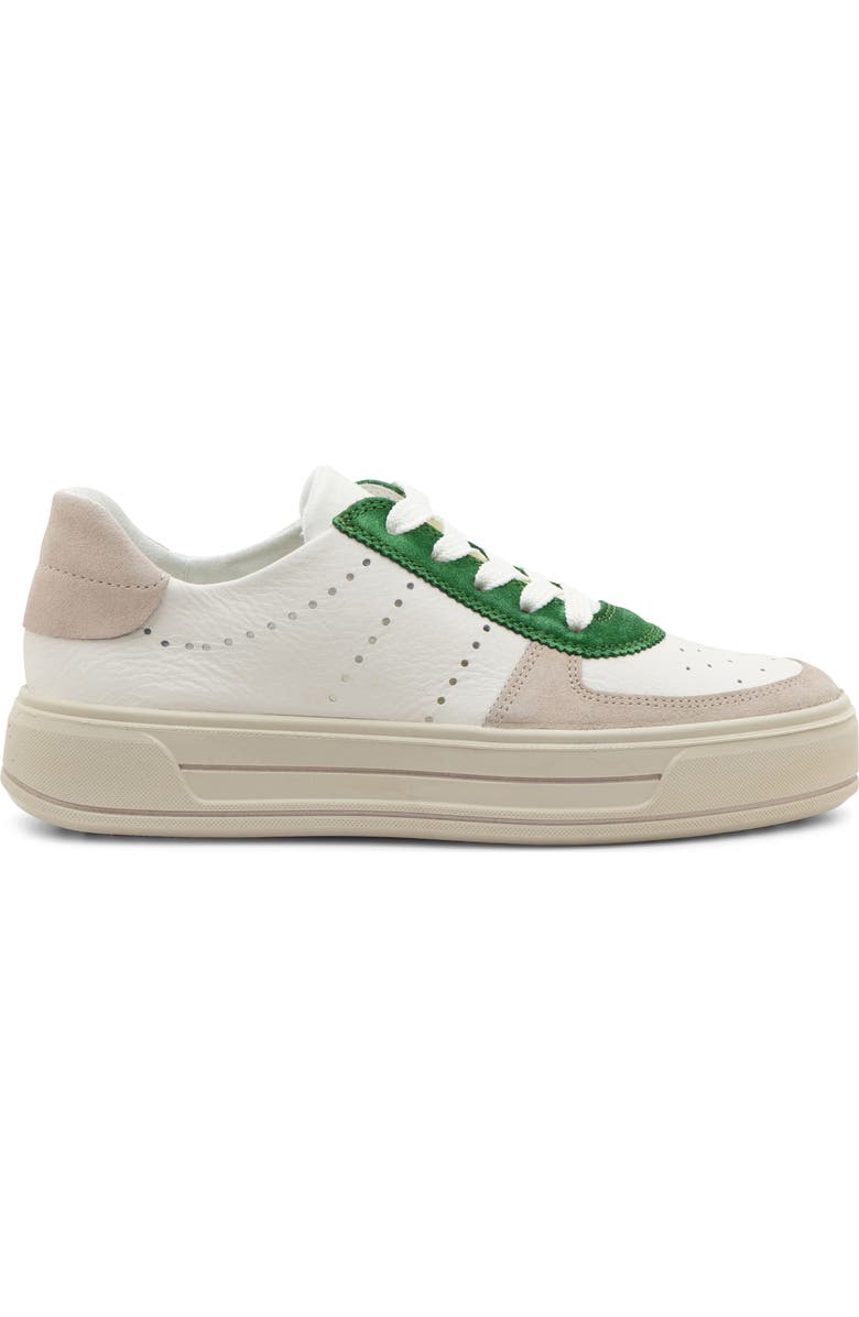 ara Calgary Platform Sneaker, Alternate, color, Green