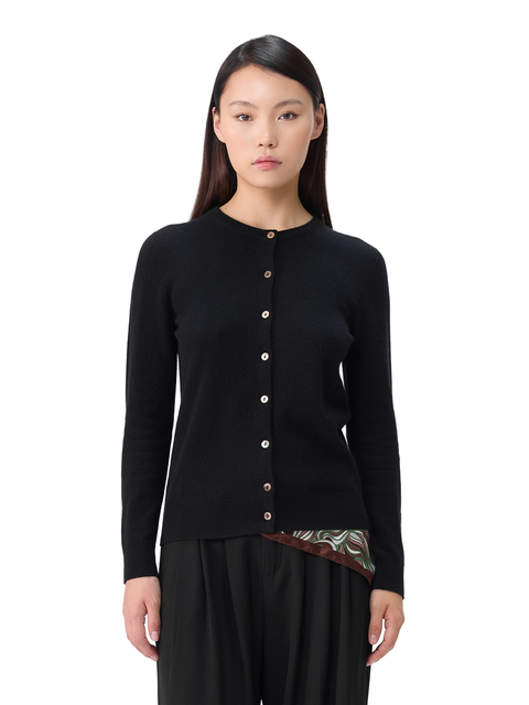 Timeless Cashmere Crewneck Cardigan