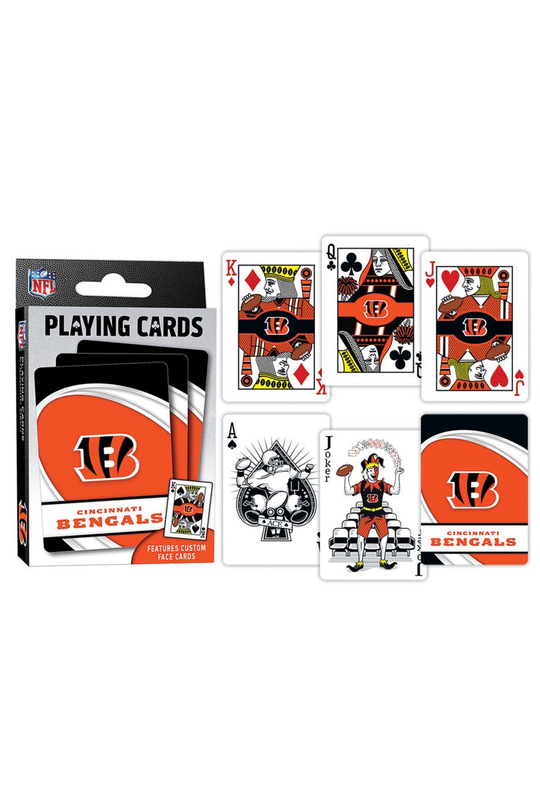 Cincinnati Bengals Playing Cards, Alternate, color, Multicolor