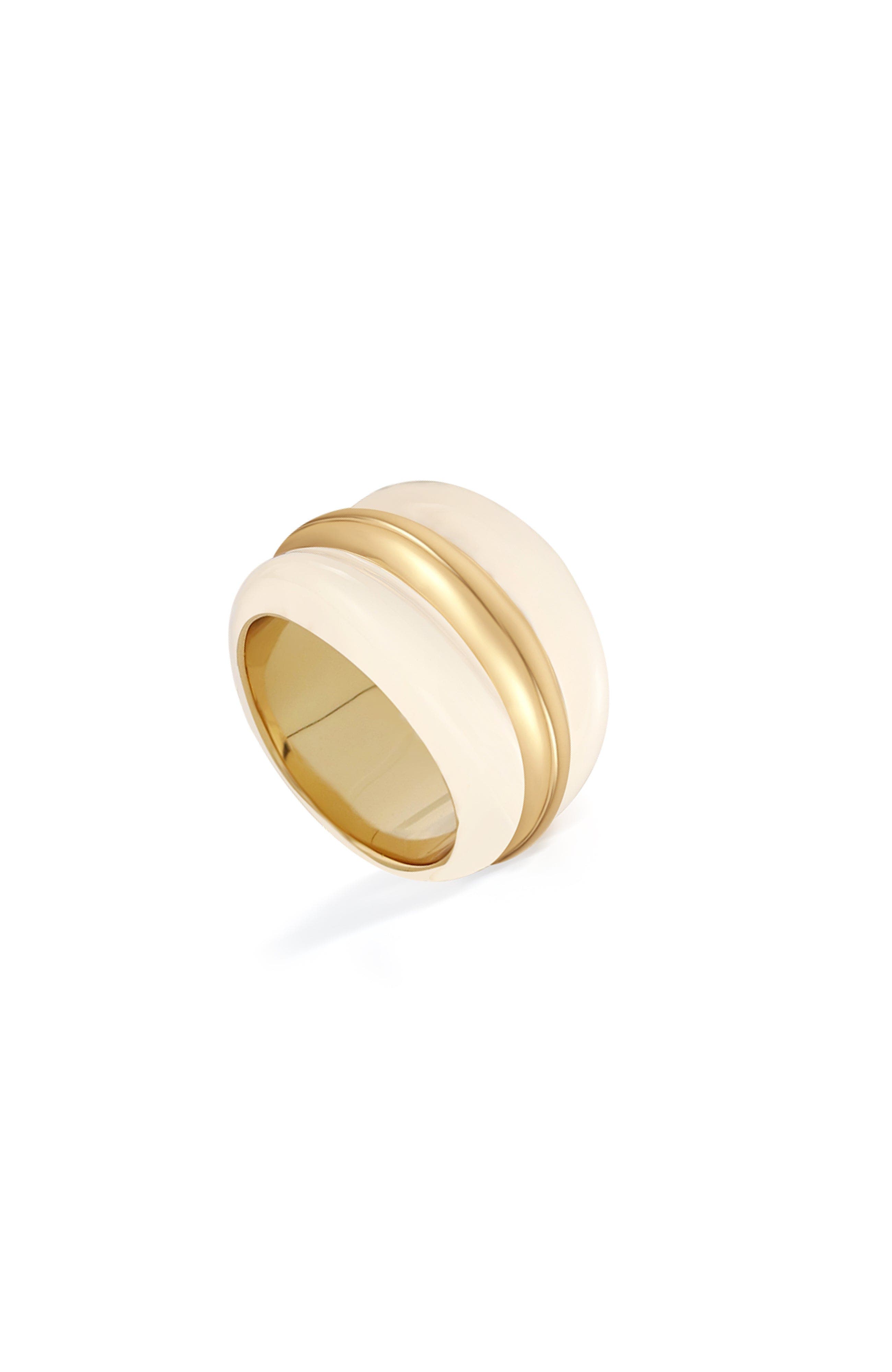 White & Gold